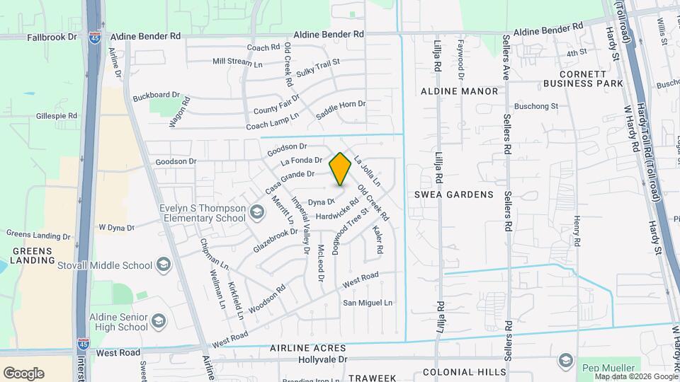 15303 Tonya Dr Map and Location Details