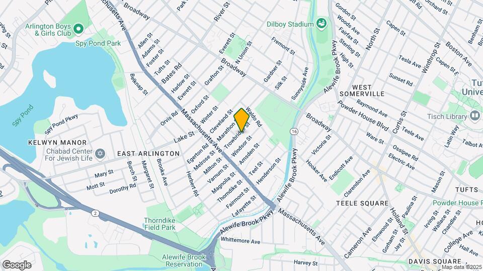 43 Trowbridge St Map and Location Details