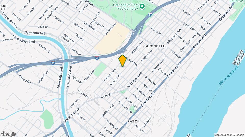 7349 Vermont Ave Map and Location Details