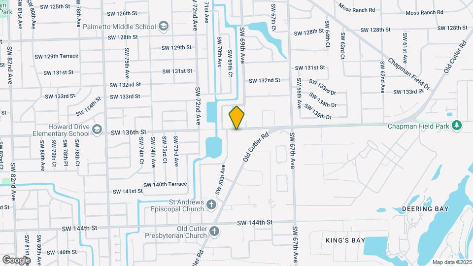 6900 SW 136th St Map and Location Details