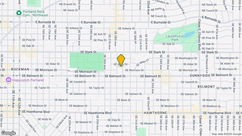 727 SE 29th Ave Map and Location Details