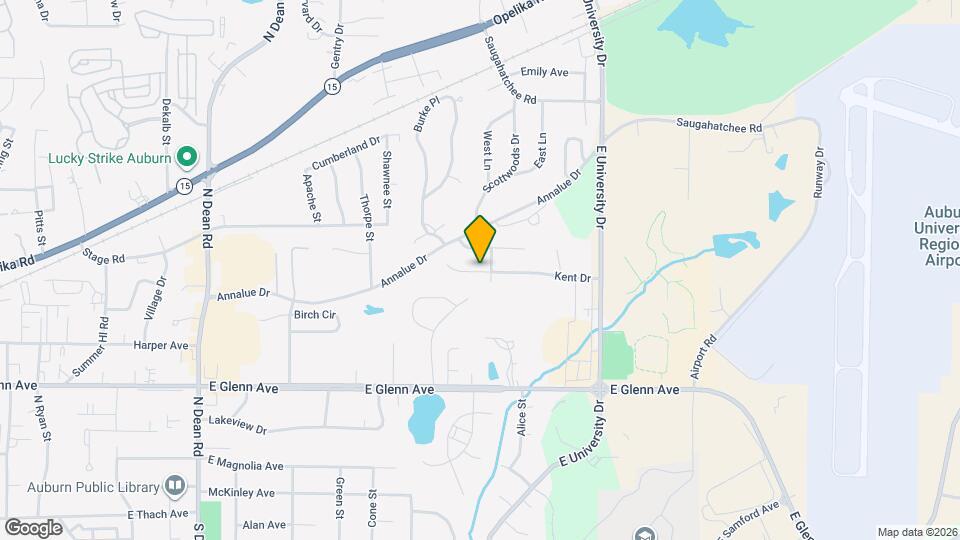 1343 Kent Dr Map and Location Details