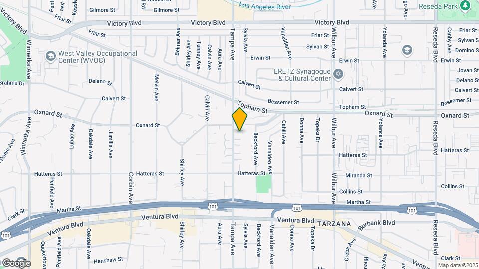 5930 Tampa Ave Mapa y Detalles de la Ubicación