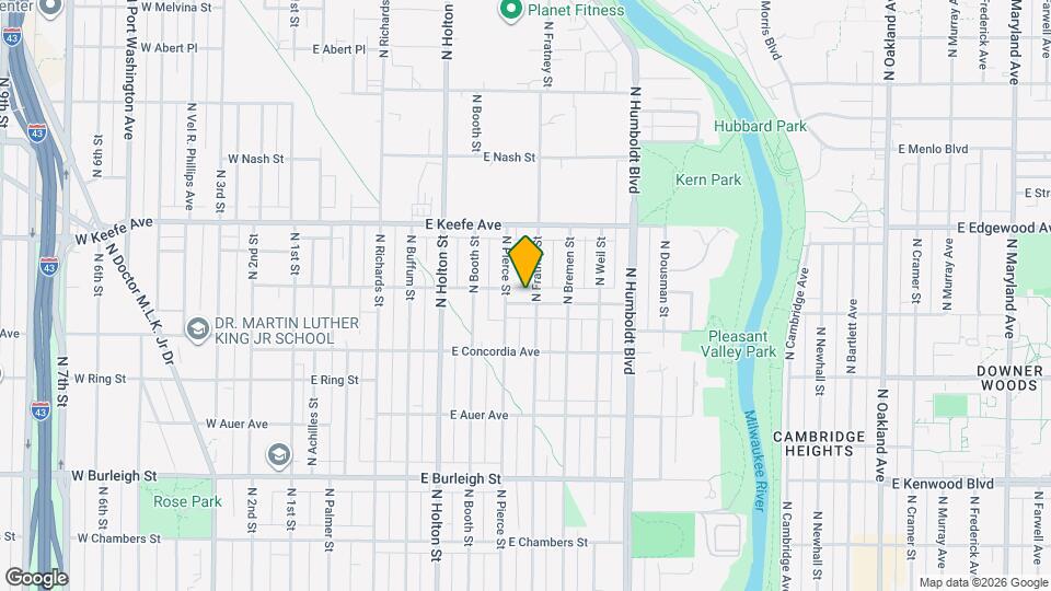 718 E Townsend St Map and Location Details