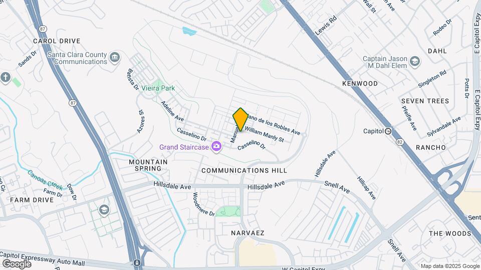 287 Adeline Pl Map and Location Details