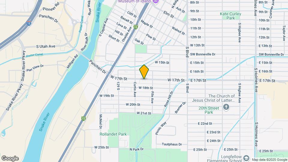 345 W 17th St Map and Location Details