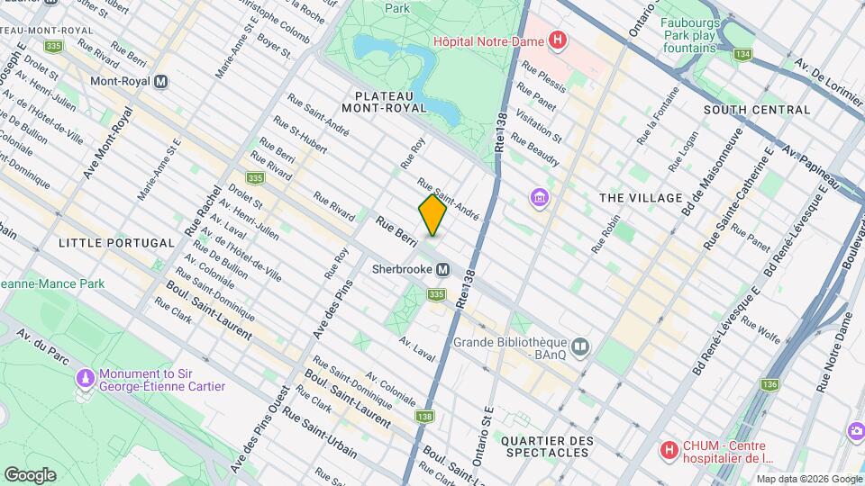 510 Chérrier Rue Map and Location Details