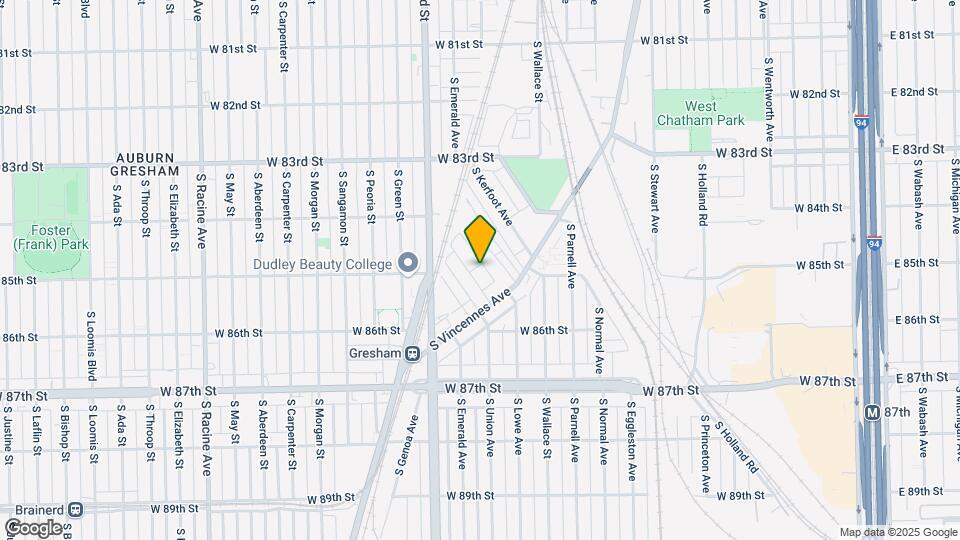 8445 S Gilbert Ct Map and Location Details
