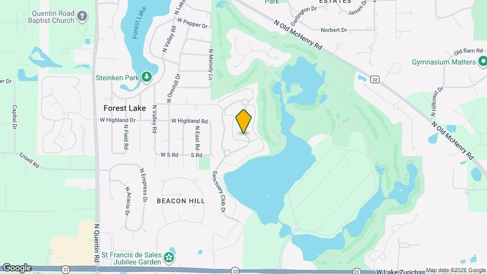 23590 Sanctuary Club Dr Map and Location Details