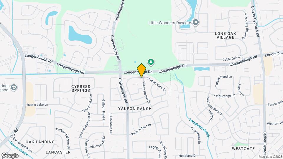 19223 Cactus Thorn Dr, Unit 1407 Map and Location Details