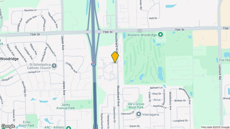 7724 Woodward Ave Map and Location Details