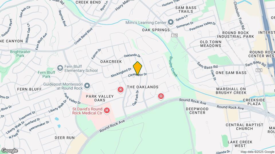 2203 Clearwater Dr Mapa y Detalles de la Ubicación