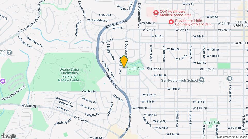 1303 S Dodson Ave Map and Location Details
