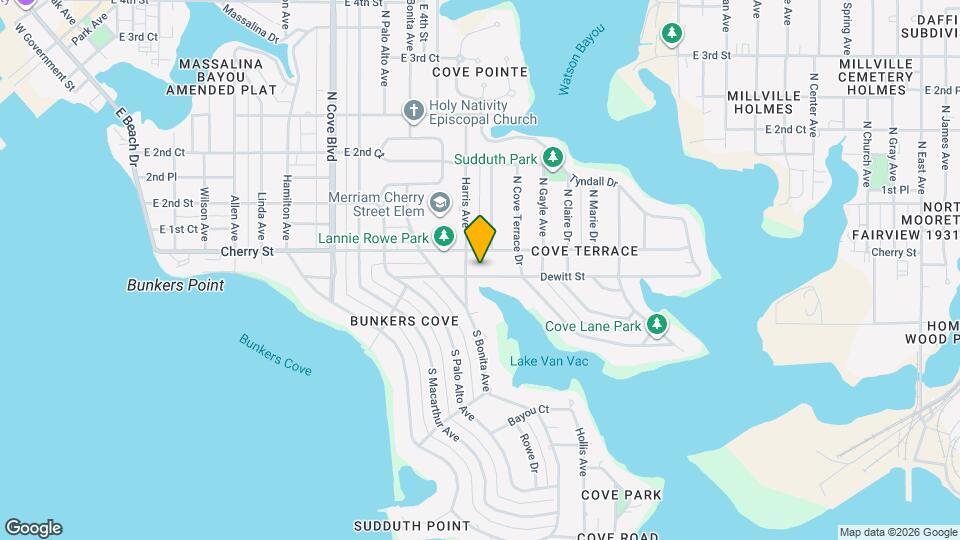 1207 Dewitt St Map and Location Details