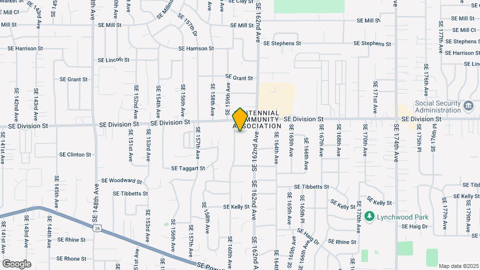 2608 SE 160th Ave Map and Location Details