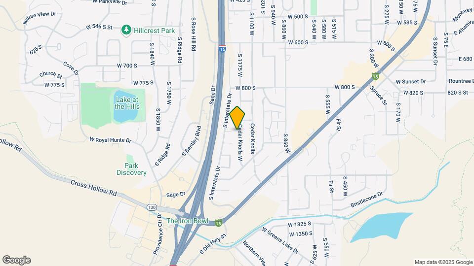986 Cedar Knolls W-Unit -A1 Map and Location Details