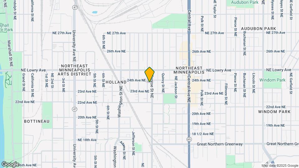 2320 Monroe St NE Map and Location Details