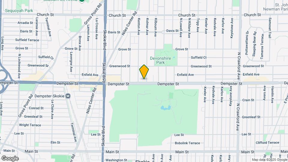 4538 Dempster St Map and Location Details