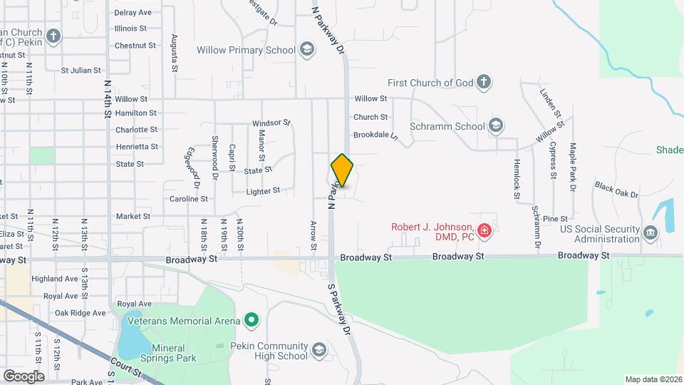 2205 Stoneybrook Rd Map and Location Details