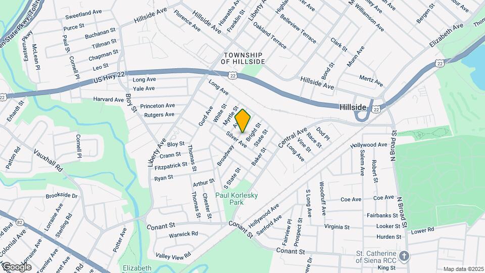 1283 Broadway Map and Location Details