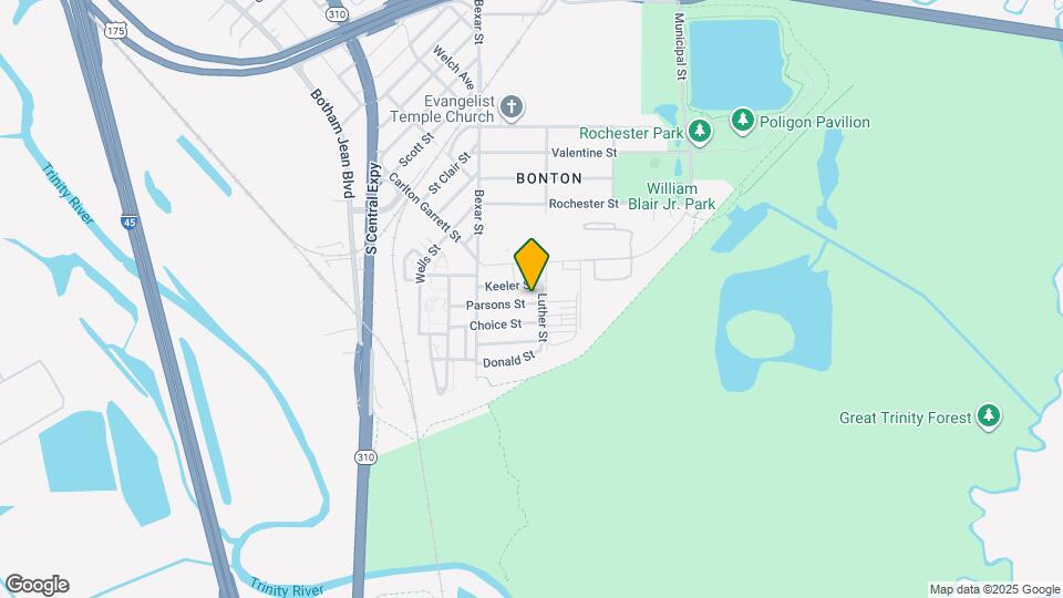 2723 Parsons St Map and Location Details