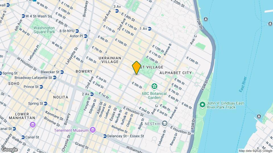 505 E 6th St Mapa y Detalles de la Ubicación