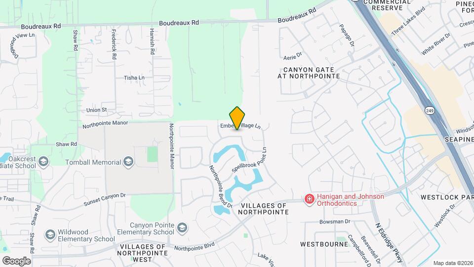 12935 Northpointe Bend Dr Map and Location Details