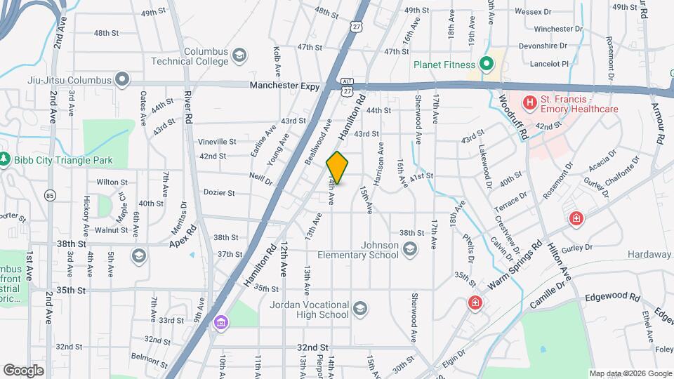 4000 14th Ave Map and Location Details