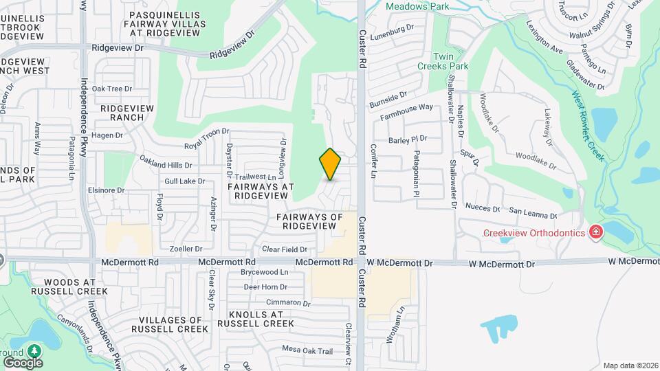 9300 Dark Forest Dr Map and Location Details