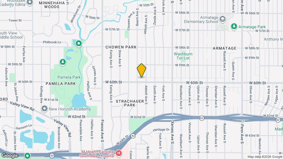 3408 W 60th St Map and Location Details