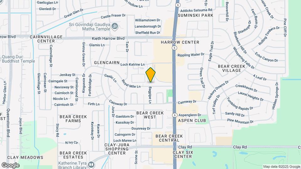 16330 Royal Mile Ln Map and Location Details