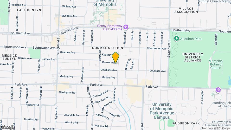 3805 Carnes Ave Mapa y Detalles de la Ubicación