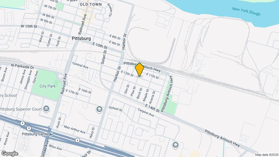 706 E 12th St Map and Location Details