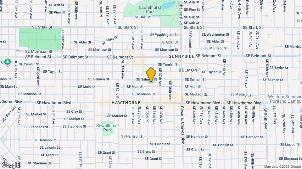 1229 SE 36th Ave Map and Location Details