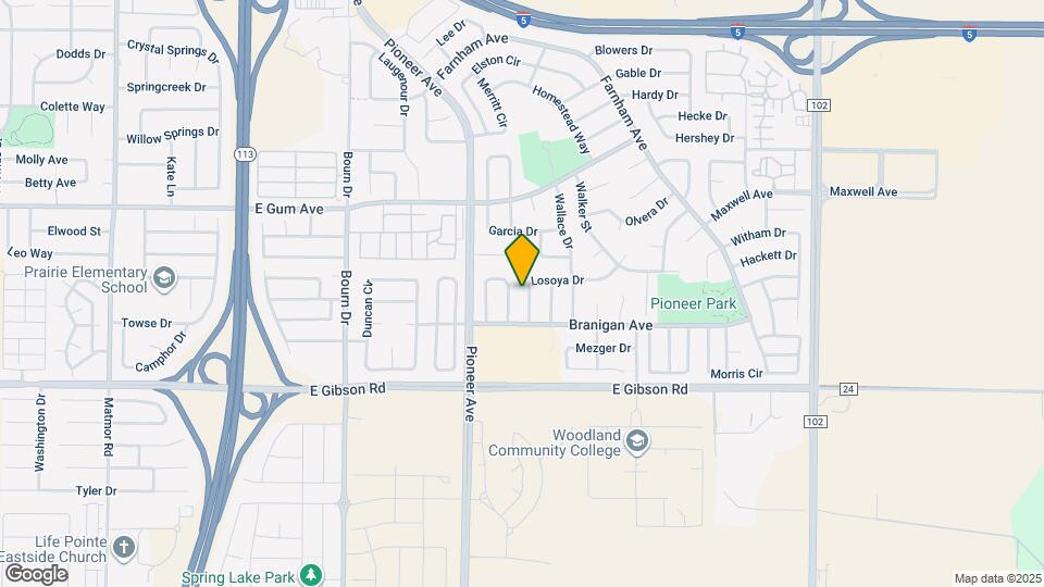 974 Losoya Dr Map and Location Details