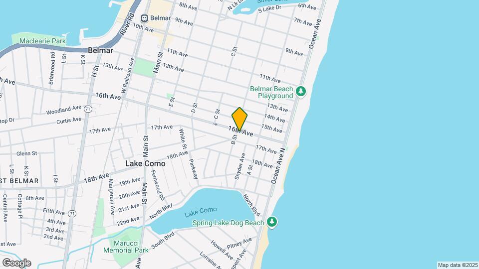 227 16th Ave, Unit B Mapa y Detalles de la Ubicación