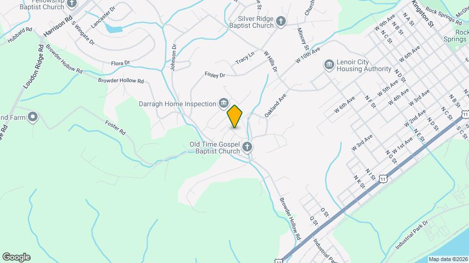 2580 Browder Hollow Rd Map and Location Details