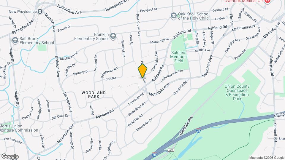 133 Pine Grove Ave Map and Location Details