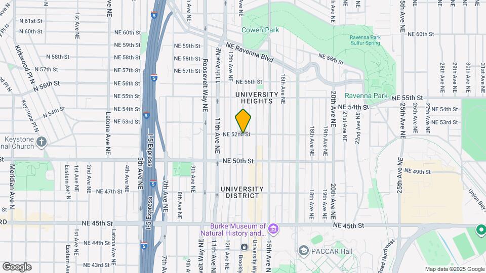 5201 Brooklyn Ave NE Map and Location Details