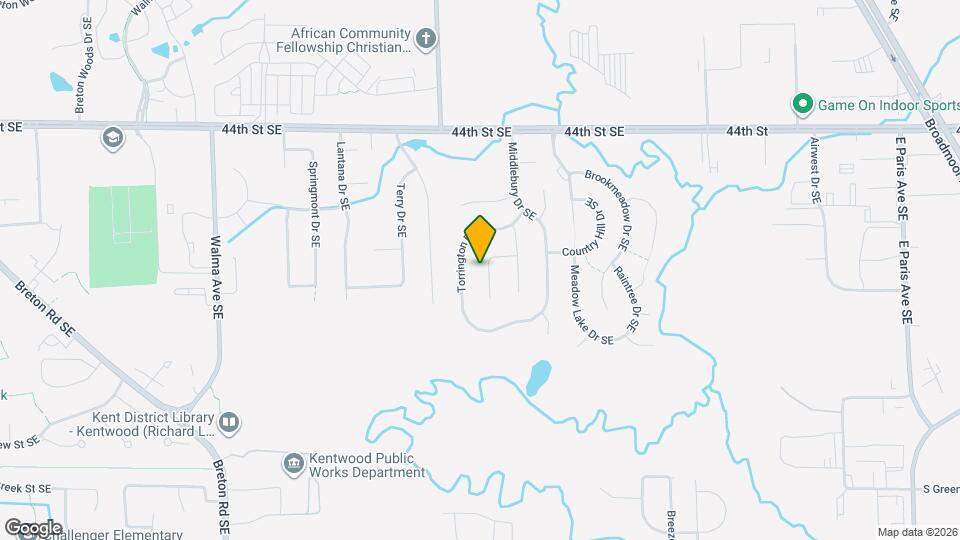 4645 Quaker Hill Ct Map and Location Details
