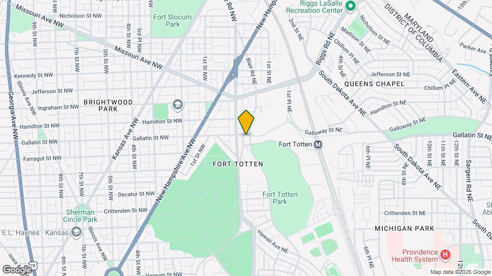 15 Gallatin St NE Map and Location Details