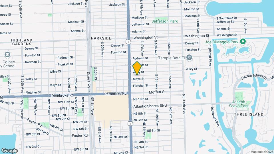 1733 Mayo St Map and Location Details