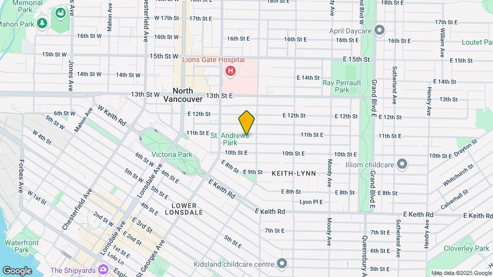 251 11th St E Map and Location Details