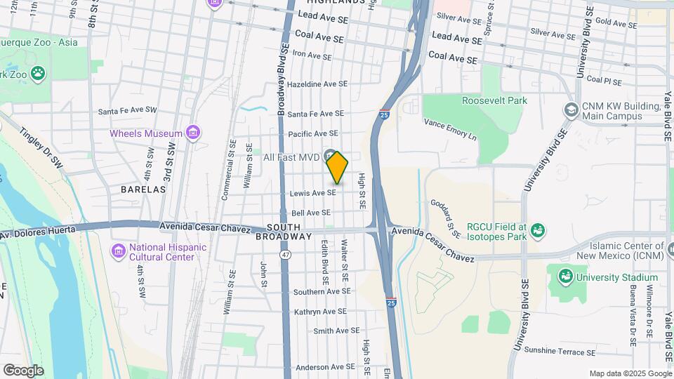 1121 Walter St SE Map and Location Details