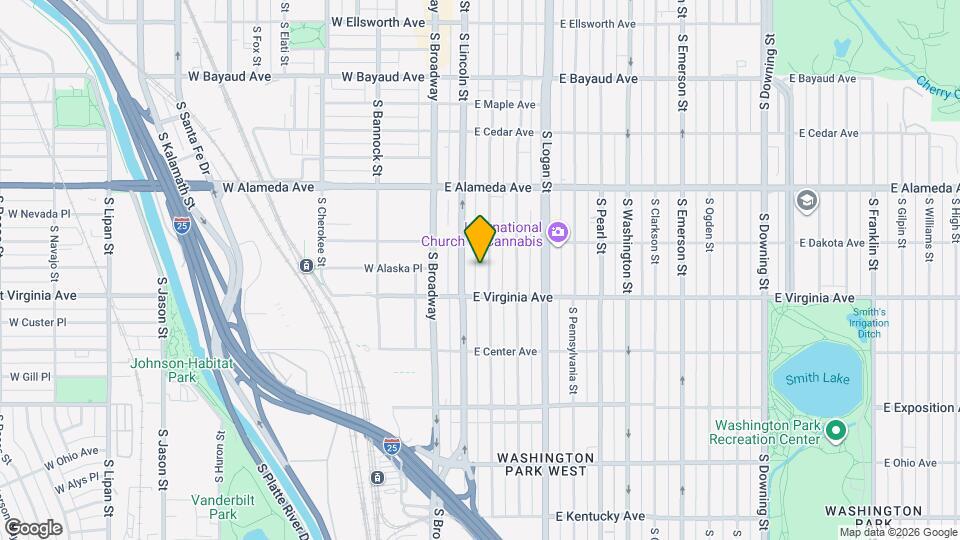451 S Sherman St Map and Location Details