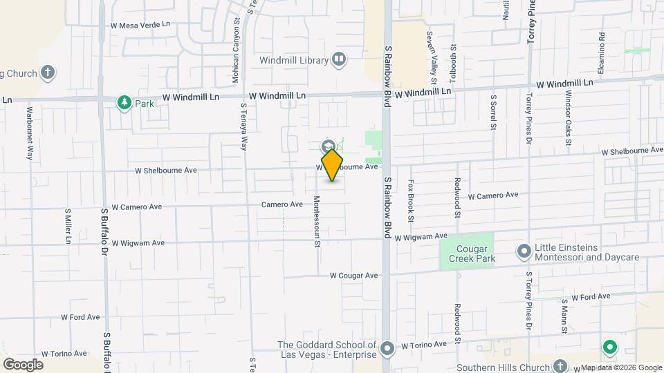 7054 Sunland Hls Ave Map and Location Details