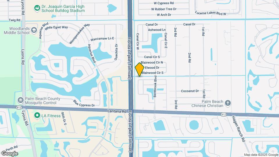7943 Bishopwood Rd Map and Location Details