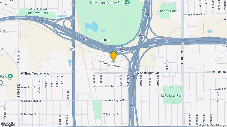 10204 W Bungalow Pkwy Map and Location Details