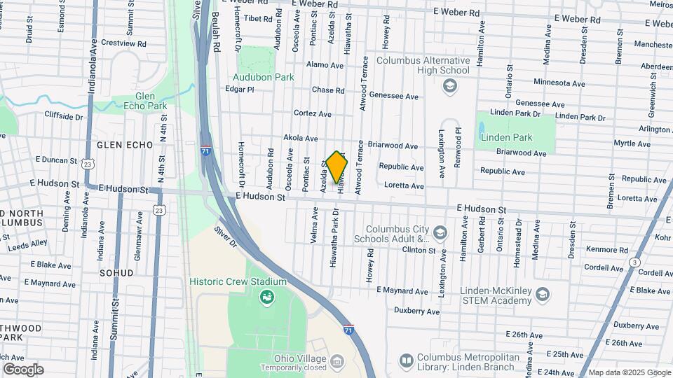 2447-2447 Hiawatha St Map and Location Details