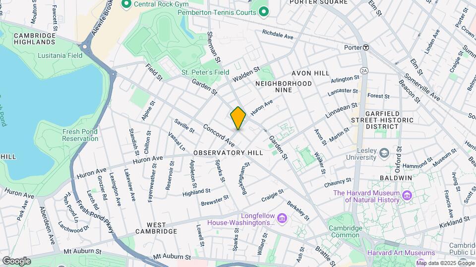 136 Huron Ave Mapa y Detalles de la Ubicación